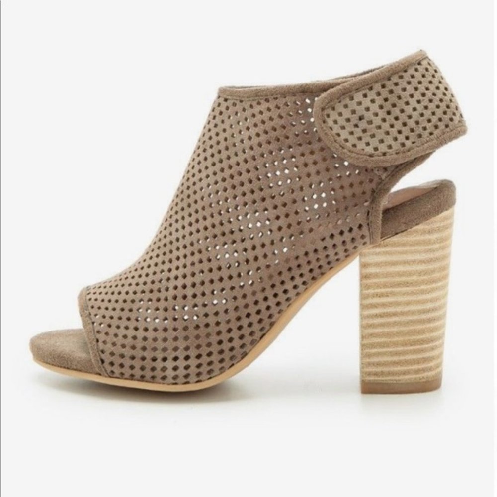 Jeffrey Campbell // Quebec Peep Toe Bootie - Picture 1 of 8